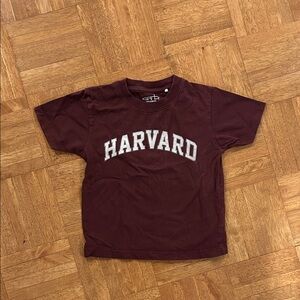 Harvard Kids Maroon Short Sleeve Tee